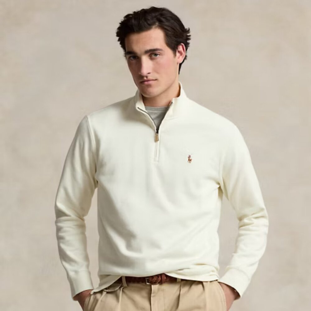 Polo by Ralph Lauren Mens Quarter-Zip Pullover Size L